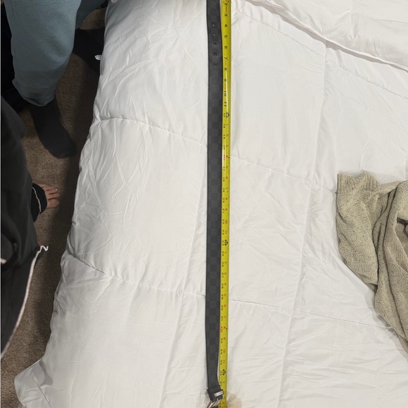 Louis Vuitton Black Checkered Belt - Picture 4 of 7